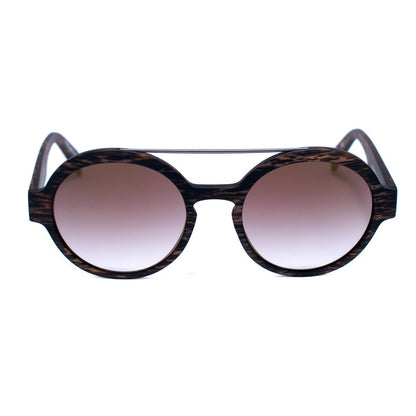 Italia Independent Unisex Sunglasses – Brown Acetate Frame