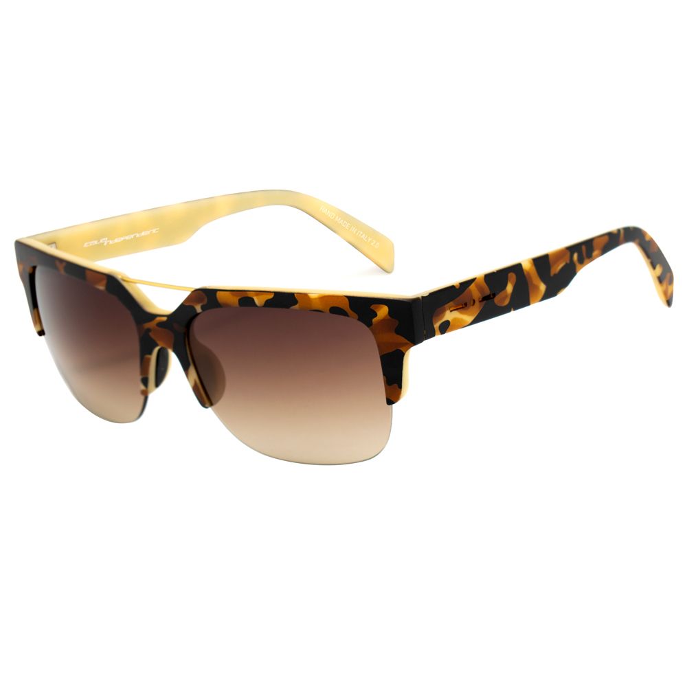 Italia Independent Unisex Sunglasses – Brown Acetate Frame