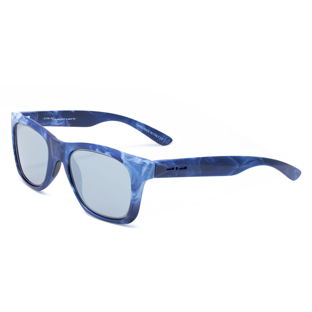 Italia Independent Unisex Blue Acetate Sunglasses