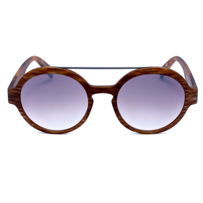 Italia Independent Unisex Sunglasses – Brown Acetate Frame