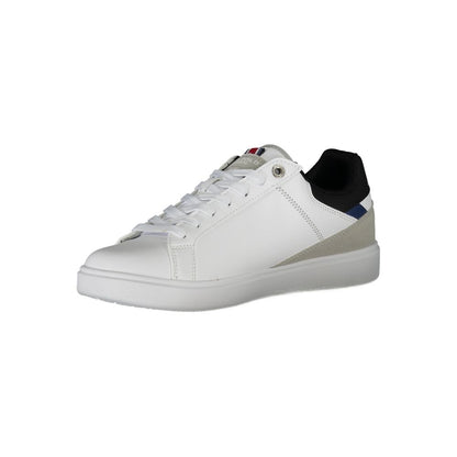 U.S. Polo Assn. White Polyester Sneaker