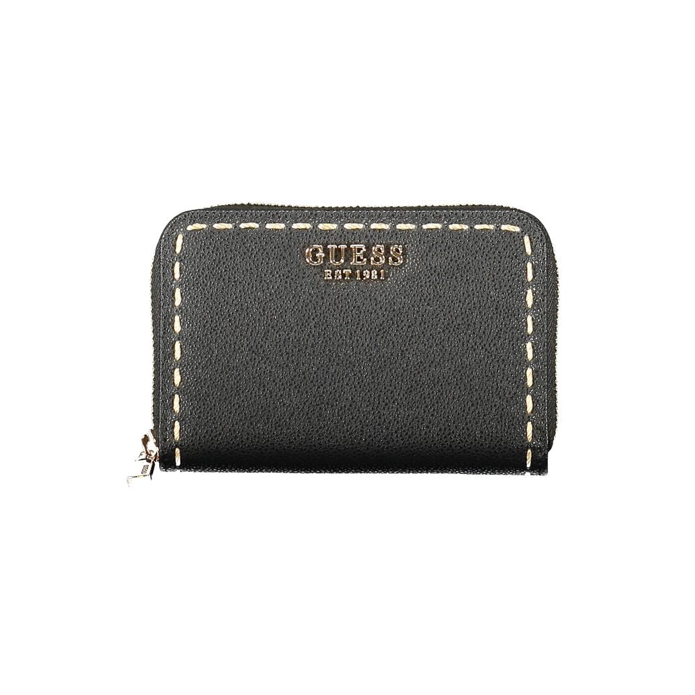 Guess Jeans Black Polyethylene Wallet - NASTRA Style