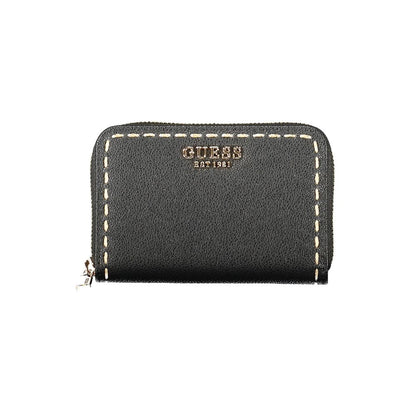 Guess Jeans Black Polyethylene Wallet - NASTRA Style