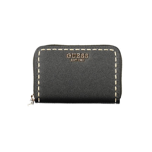 Guess Jeans Black Polyethylene Wallet - NASTRA Style