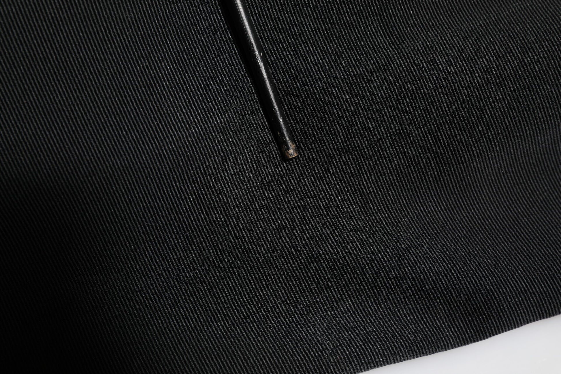 Dolce & Gabbana Black Acetate HighWaist Tapered Trouser Pants
