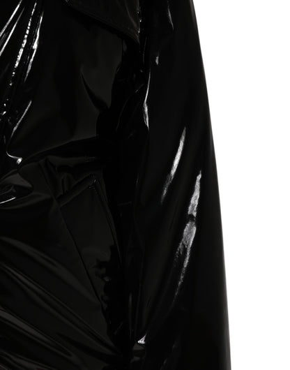 Dolce & Gabbana Black Quilted Puffer Coat