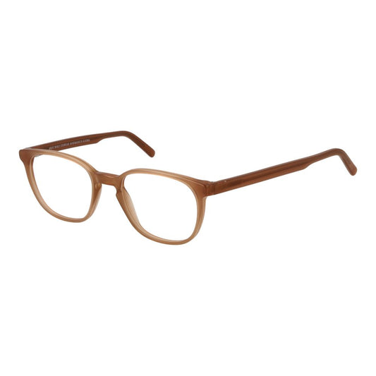 Andy Wolf Unisex Optical Frames – Orange Square Frame, 50mm