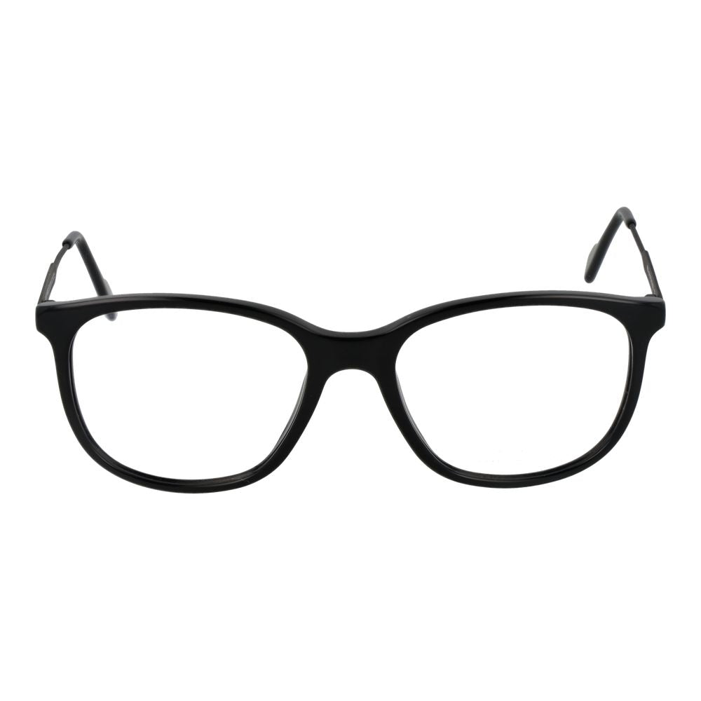 Andy Wolf Black Unisex Optical Frames – Square Full-Rim Design