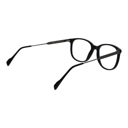 Andy Wolf Black Unisex Optical Frames – Square Full-Rim Design