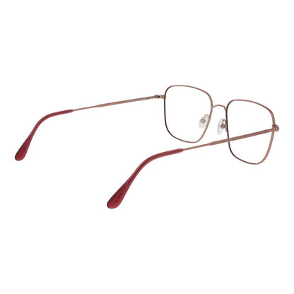 Andy Wolf Burgundy Unisex Optical Frames – Square Full-Rim