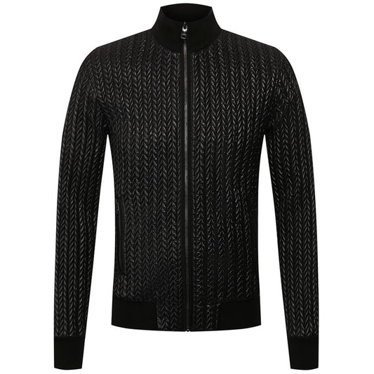 Dolce & Gabbana Black Nylon Jacket: Sophisticated Craftsmanship Meets Urban Elegance