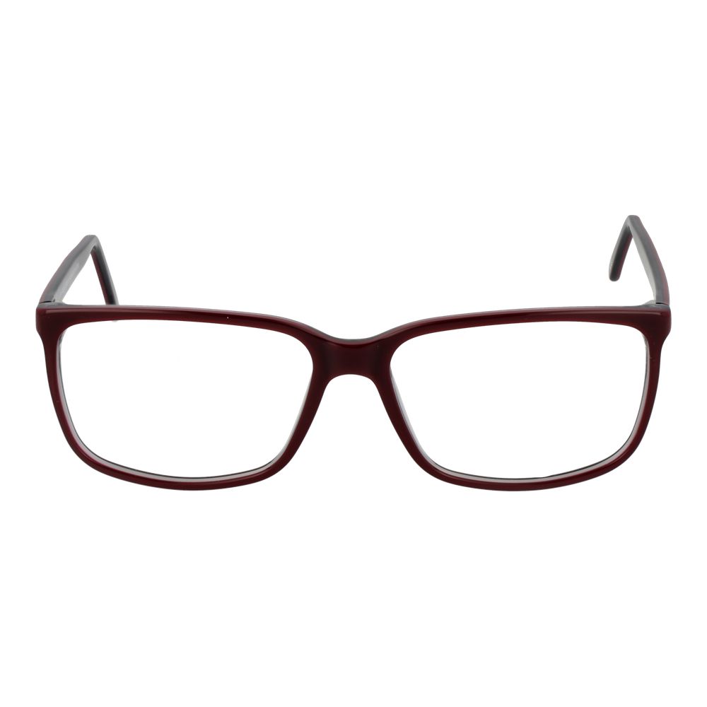 Andy Wolf Burgundy Unisex Optical Frames – Rectangle Full-Rim