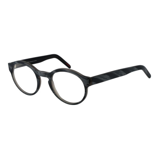 Andy Wolf Gray Unisex Optical Frames – Stylish Round Design