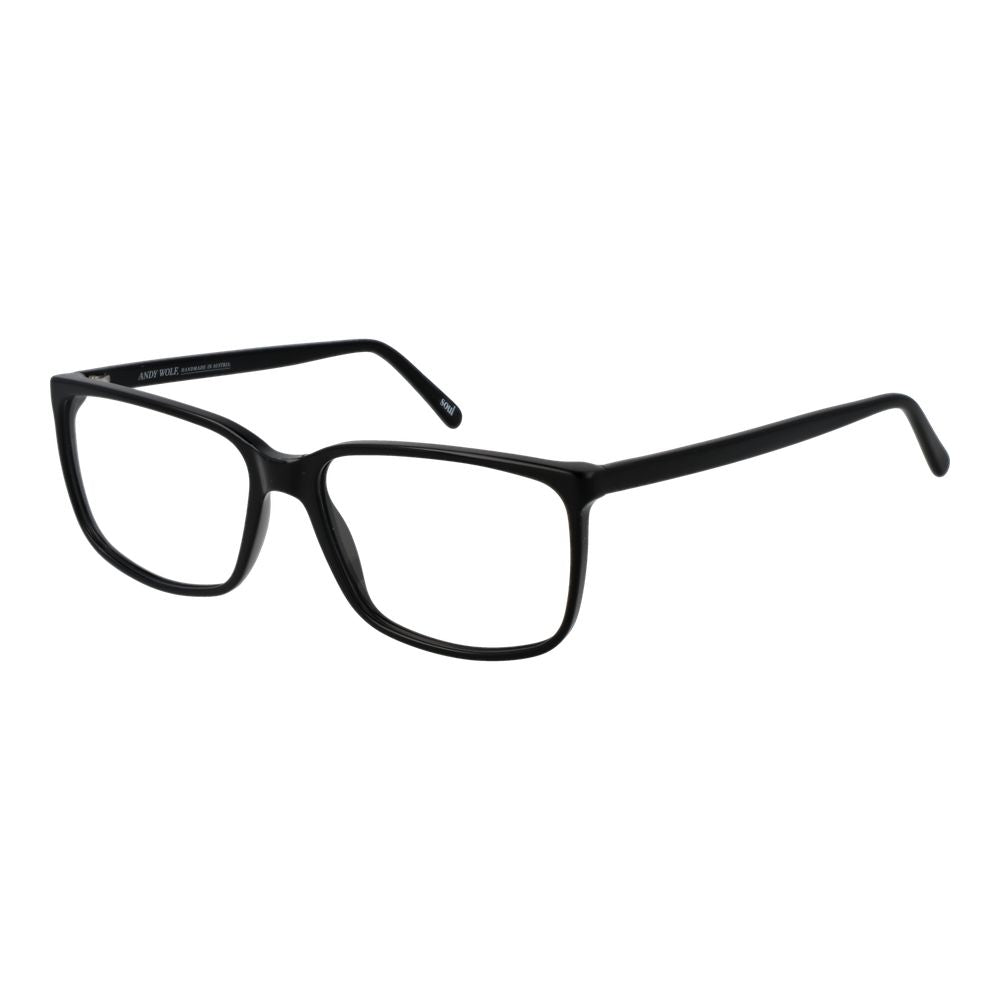 Andy Wolf Black Unisex Optical Frames – Stylish Rectangle Frame