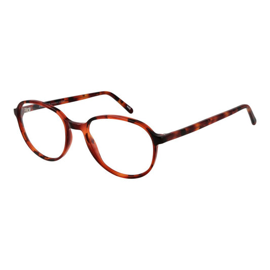 Andy Wolf Red Unisex Optical Frames – Panto Full-Rim Design