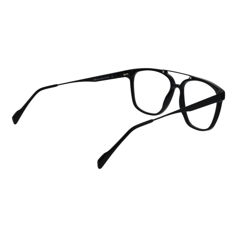 Andy Wolf Black Unisex Optical Frames – Stylish Full-Rim Design