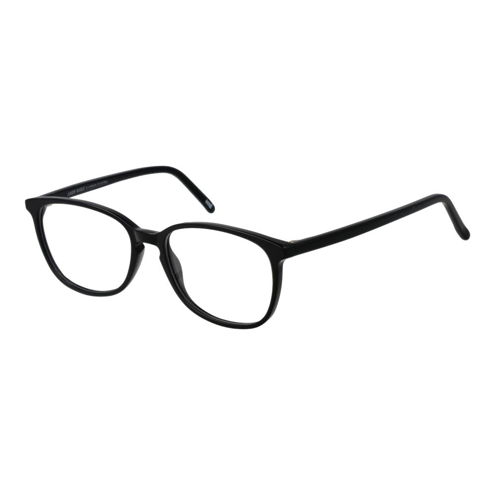 Andy Wolf Black Unisex Optical Frames – Stylish Full-Rim Design