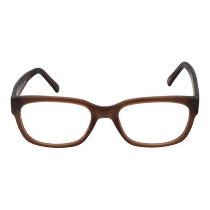 Andy Wolf Brown Unisex Optical Frames – Rectangle Full-Rim, 52mm