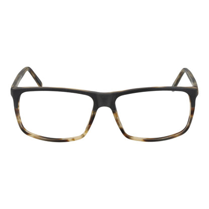 Andy Wolf Gray Unisex Optical Frames – Rectangle Full-Rim Style