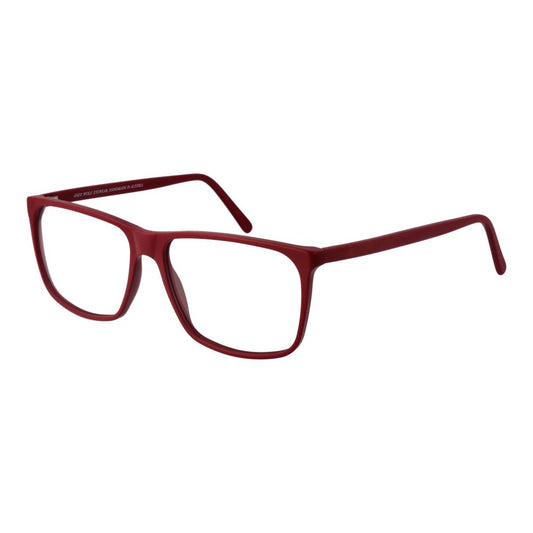 Andy Wolf Red Unisex Optical Frames – Rectangle Full-Rim