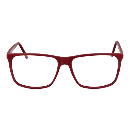 Andy Wolf Red Unisex Optical Frames – Rectangle Full-Rim