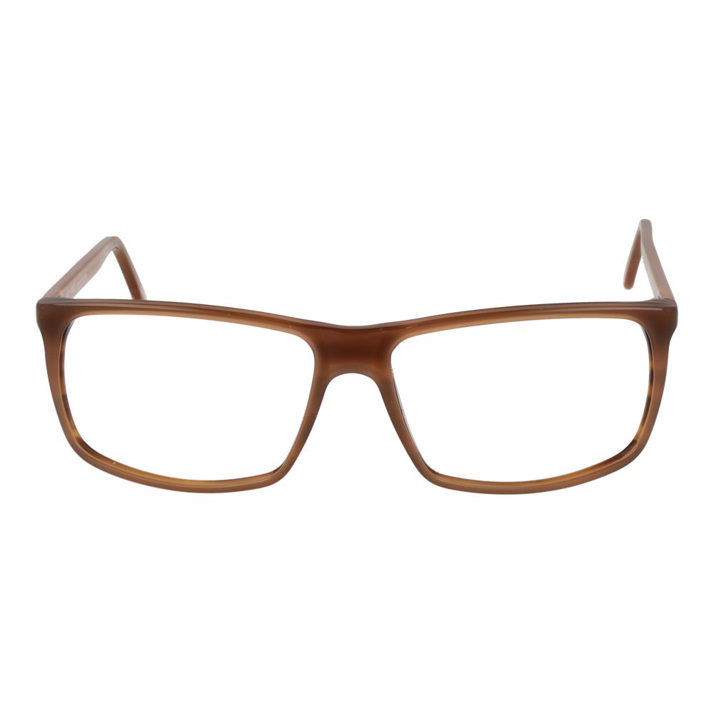 Andy Wolf Unisex Optical Frames – Brown Rectangle Design