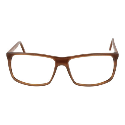 Andy Wolf Unisex Optical Frames – Brown Rectangle Design