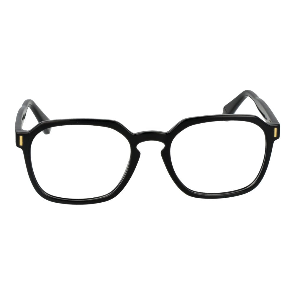 Polaroid Unisex Black Optical Frames – Square Full-Rim