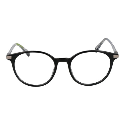 Polaroid Unisex Black Optical Frames – Panto Full-Rim Design