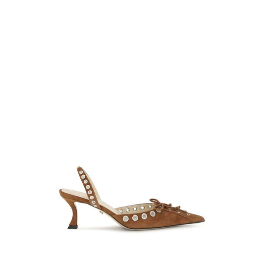 MACH & MACH Slingback Pumps - Elegance Redefined