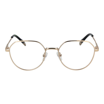 Polaroid Gold Unisex Optical Frames – Full-Rim, 52mm