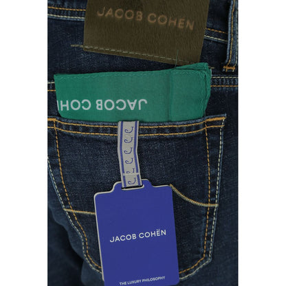 Jacob Cohen Dark Blue Bard Cotton Jeans