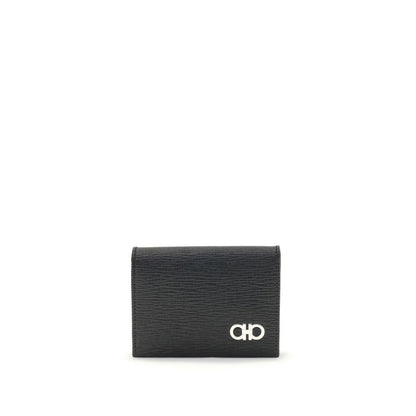 Ferragamo Calf Leather Credit Card Case