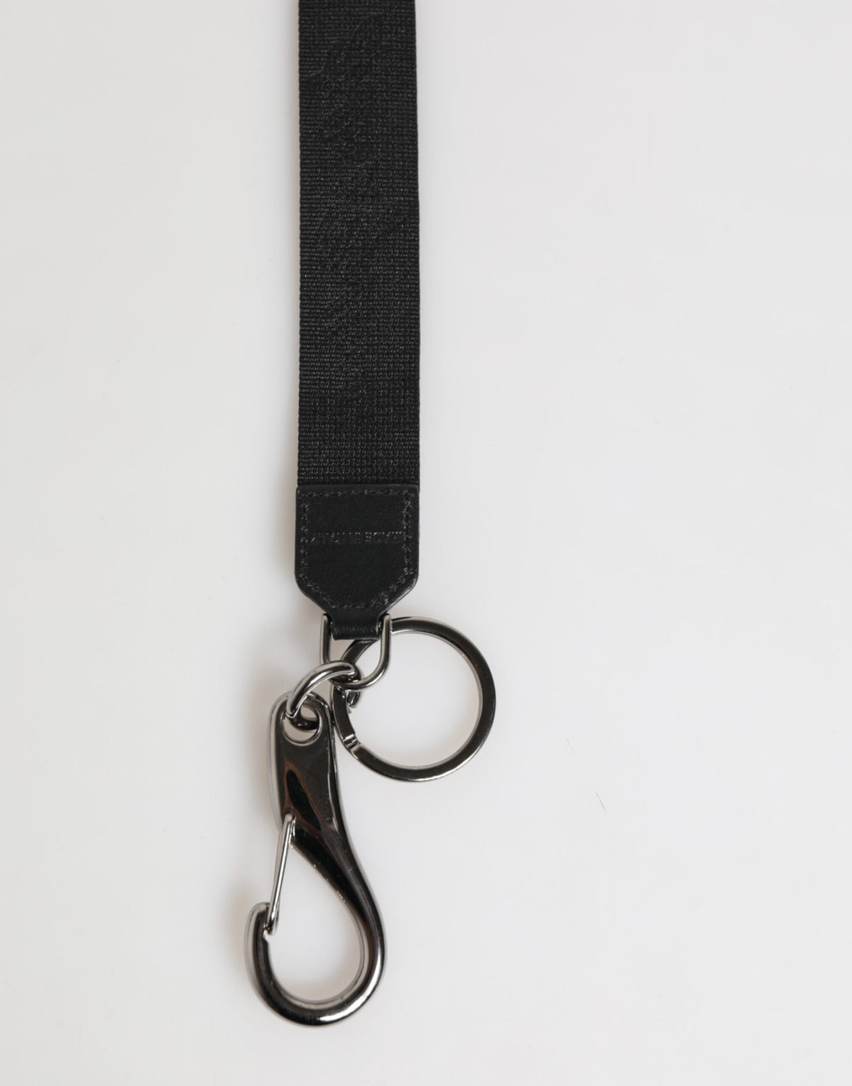 Dolce & Gabbana Black Yellow DG Logo Keychain