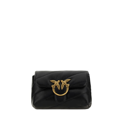 PINKO Love Baby Shoulder Bag - Calfskin Elegance
