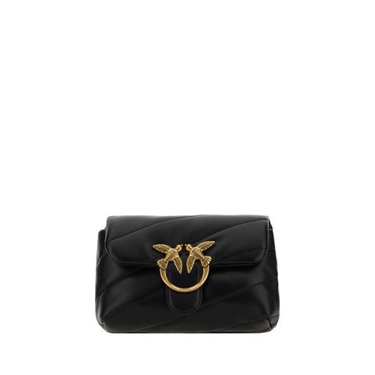 PINKO Love Baby Shoulder Bag - Calfskin Elegance