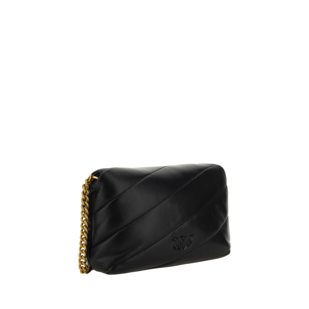 PINKO Love Baby Shoulder Bag - Calfskin Elegance