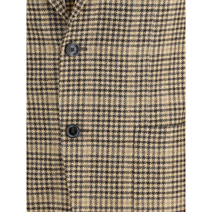 Lardini Single-Breasted Blazer in Houndstooth