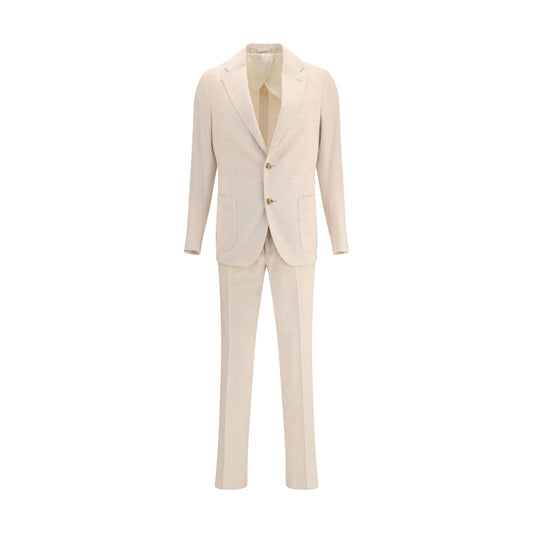 Lardini Single-breasted Corduroy Suit