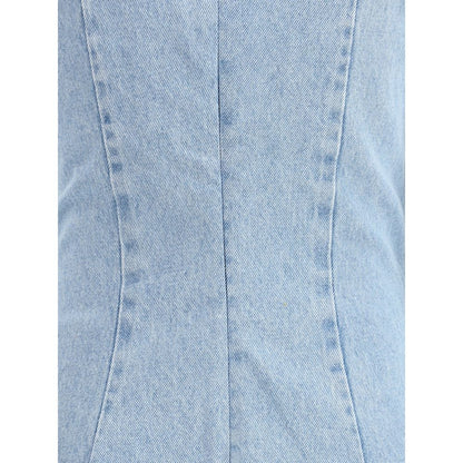 Magda Butrym Denim Mini Dress