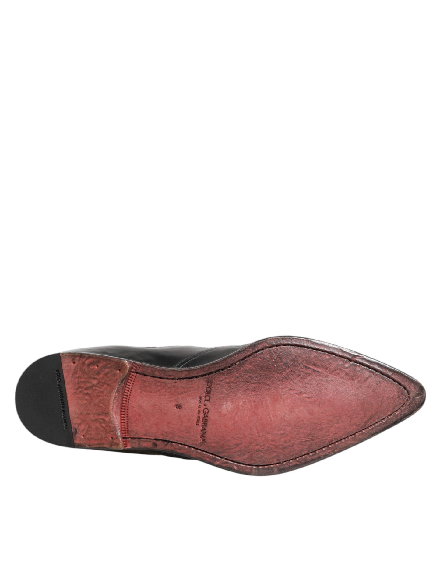 Dolce & Gabbana Black Chelsea Slip On Men's Ankle Boots