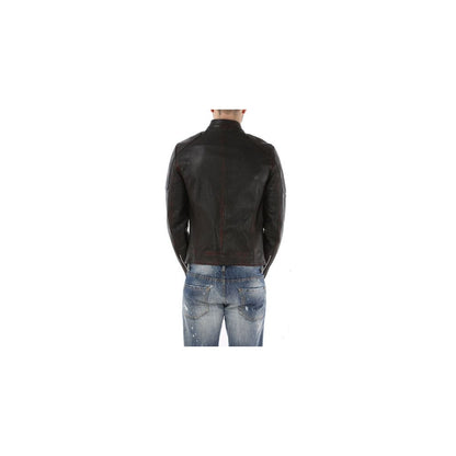 Dolce & Gabbana Black Goatskin Bomber Jacket