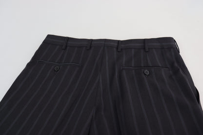 Dolce & Gabbana Gray Wool Blend Formal Trousers