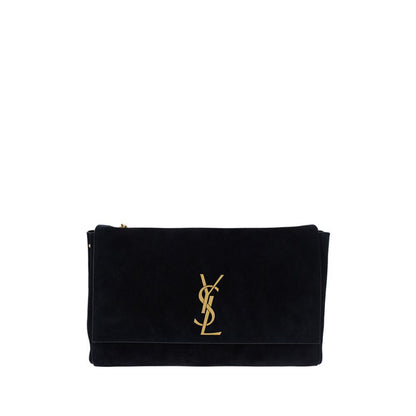 Saint Laurent Kate Suede Leather Shoulder Bag