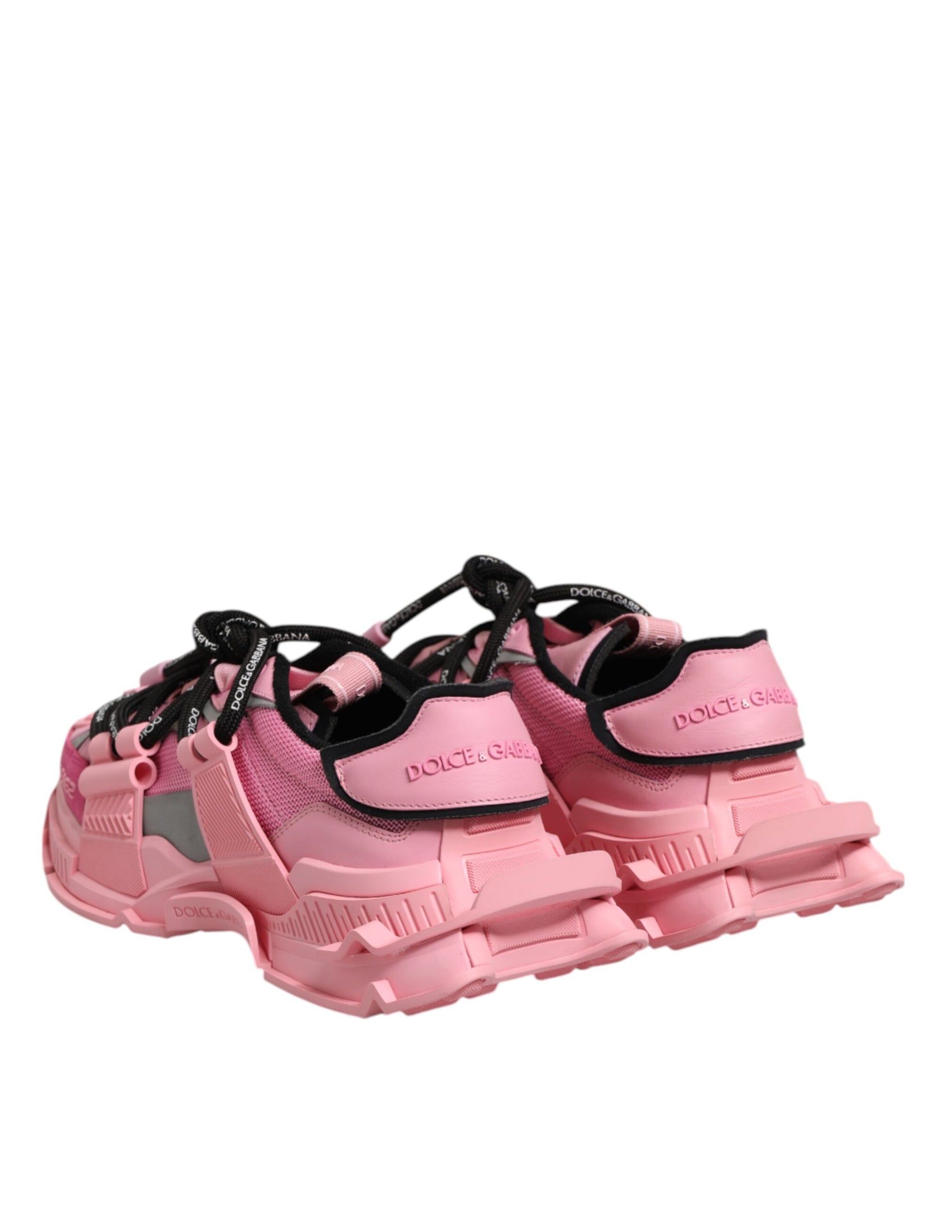 Dolce & Gabbana Pink Low Top Space Sneakers for Women