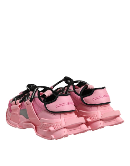 Dolce & Gabbana Pink Low Top Space Sneakers for Women