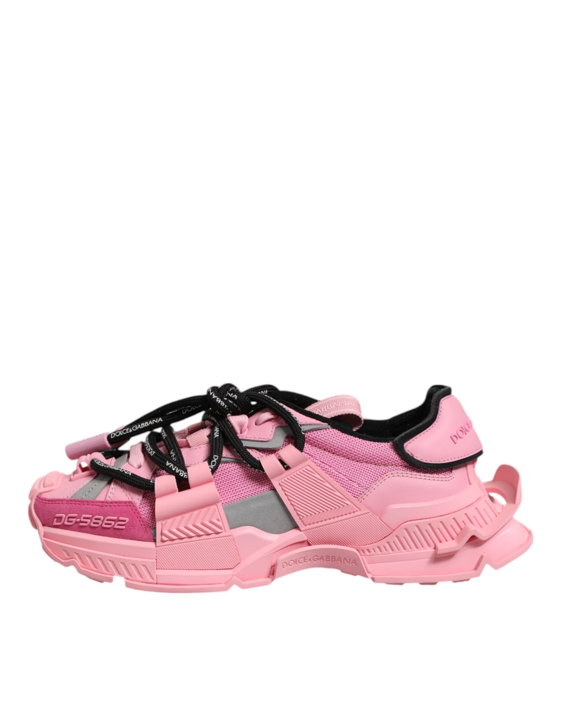 Dolce & Gabbana Pink Low Top Space Sneakers for Women