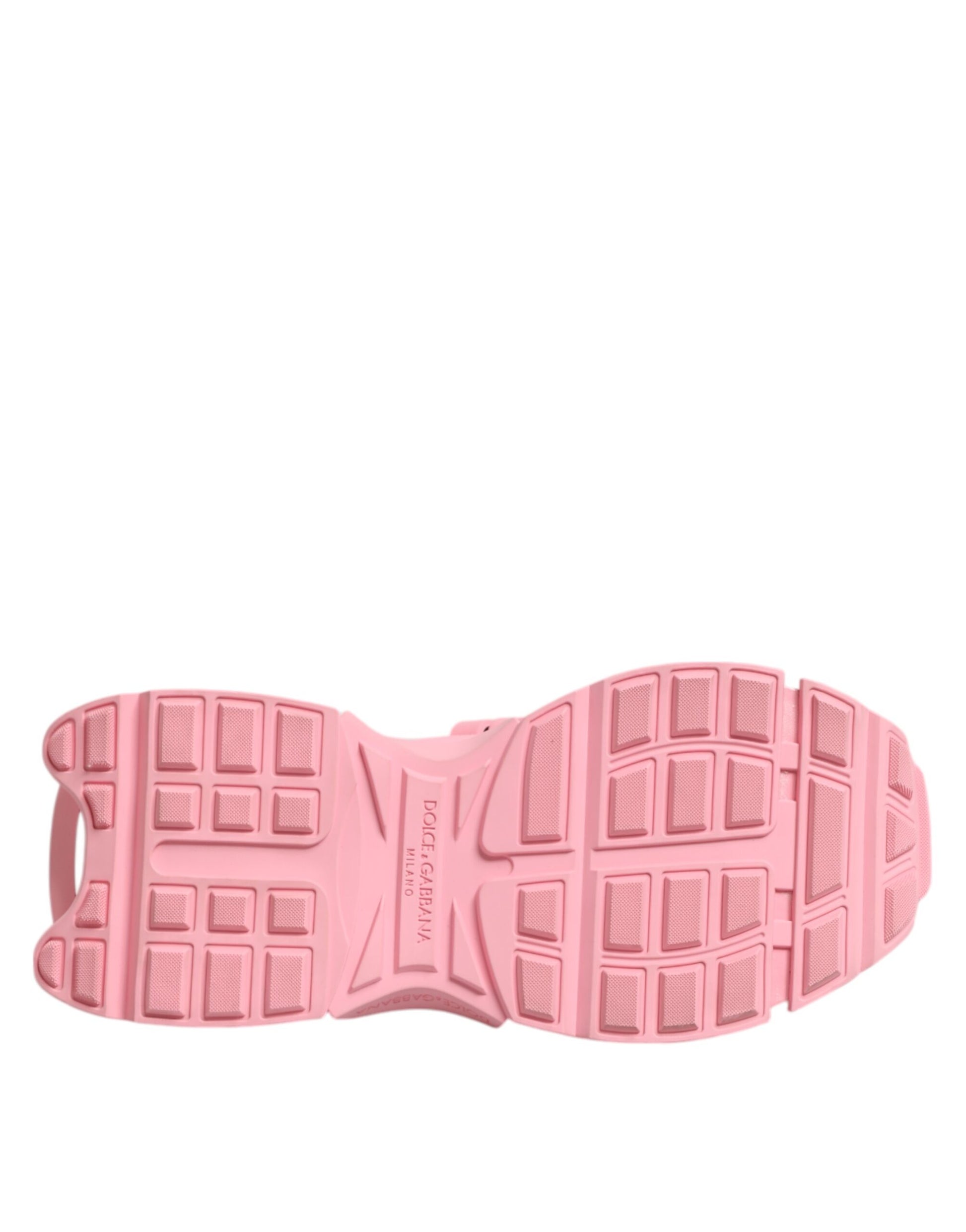 Dolce & Gabbana Pink Low Top Space Sneakers for Women