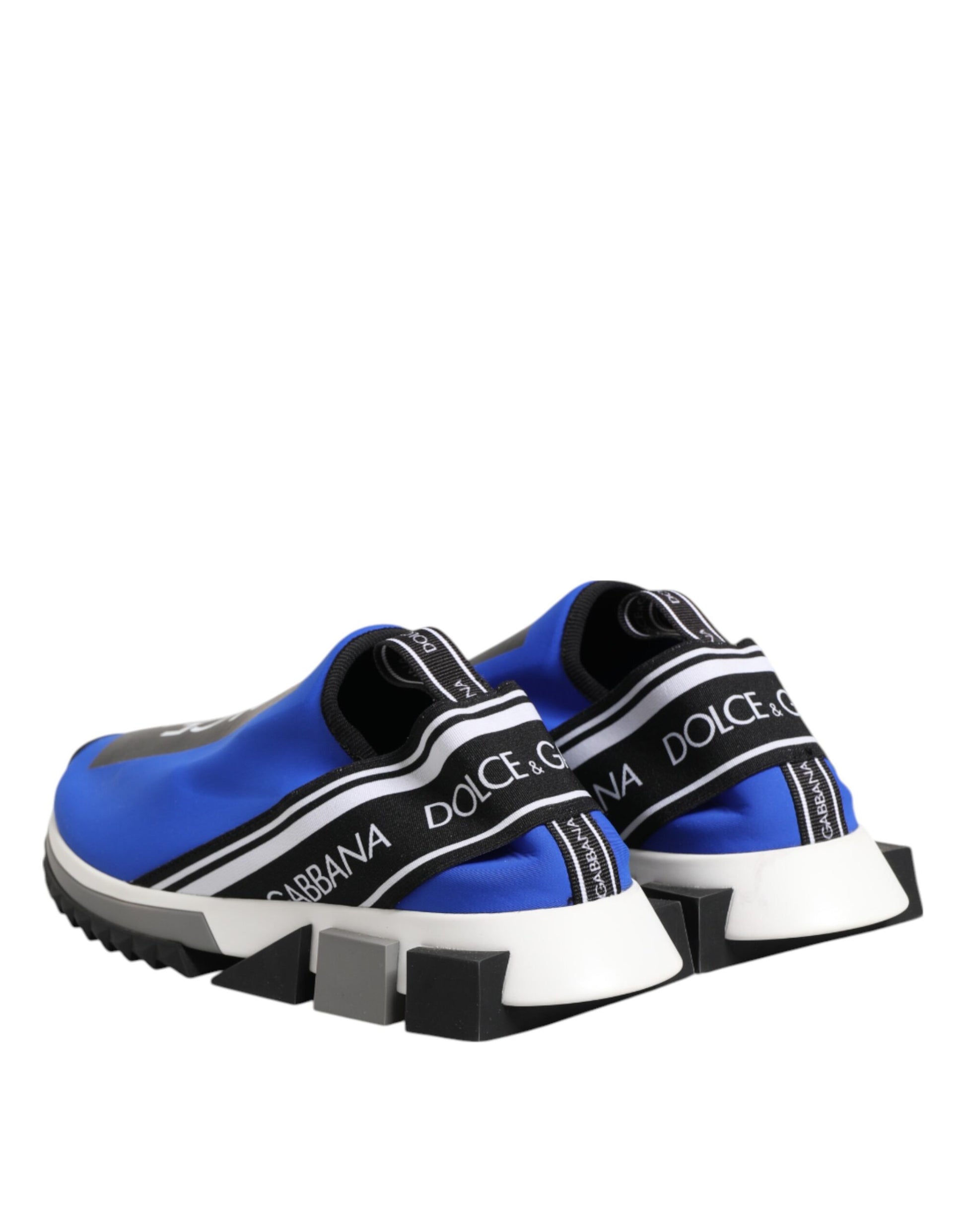 Dolce & Gabbana Blue Logo Low Top Sorrento Sneakers for Men