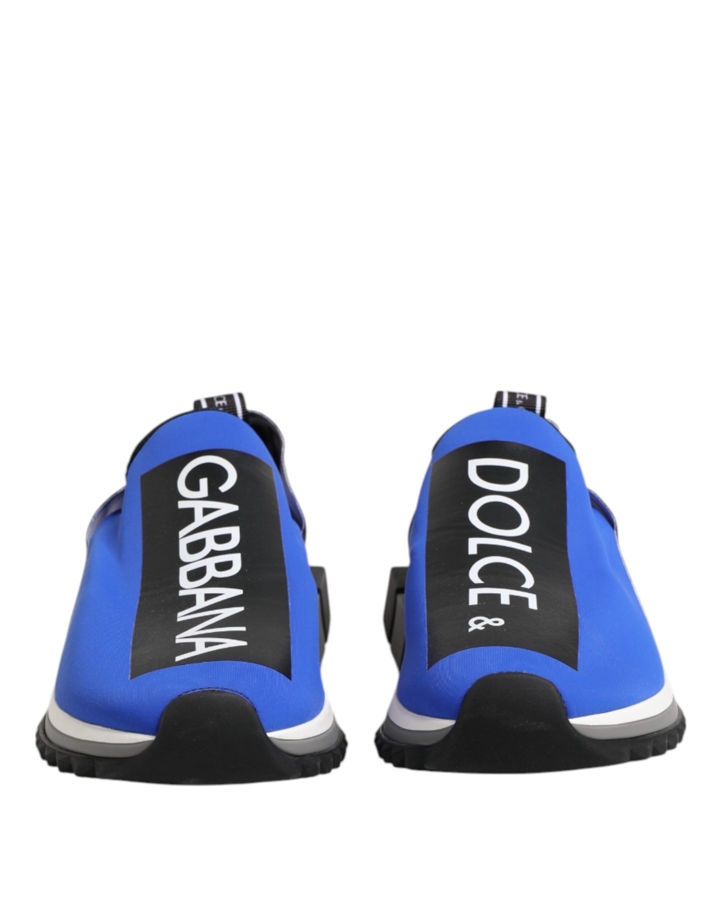 Dolce & Gabbana Blue Logo Low Top Sorrento Sneakers for Men